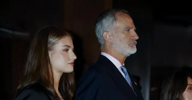 Leonor protagoniza en Oviedo su primera audiencia individual