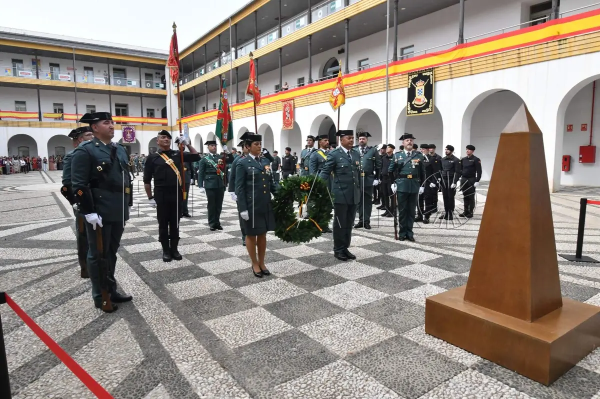 La Guardia Civil de Ceuta conmemora el Pilar sin los actos habituales