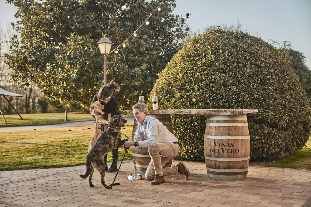 La Ruta del Vino Somontano, finalista por su propuesta de enoturismo con perros
