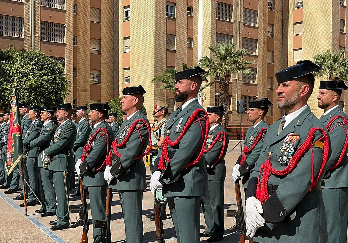 La Guardia Civil celebra su jornada grande con un acto en Almería