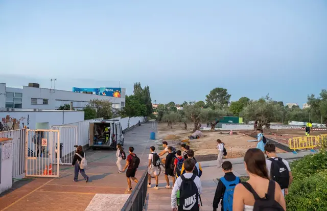 La autorización de las aulas prefabricadas del IES Hipatia no ha dado paso a las obras