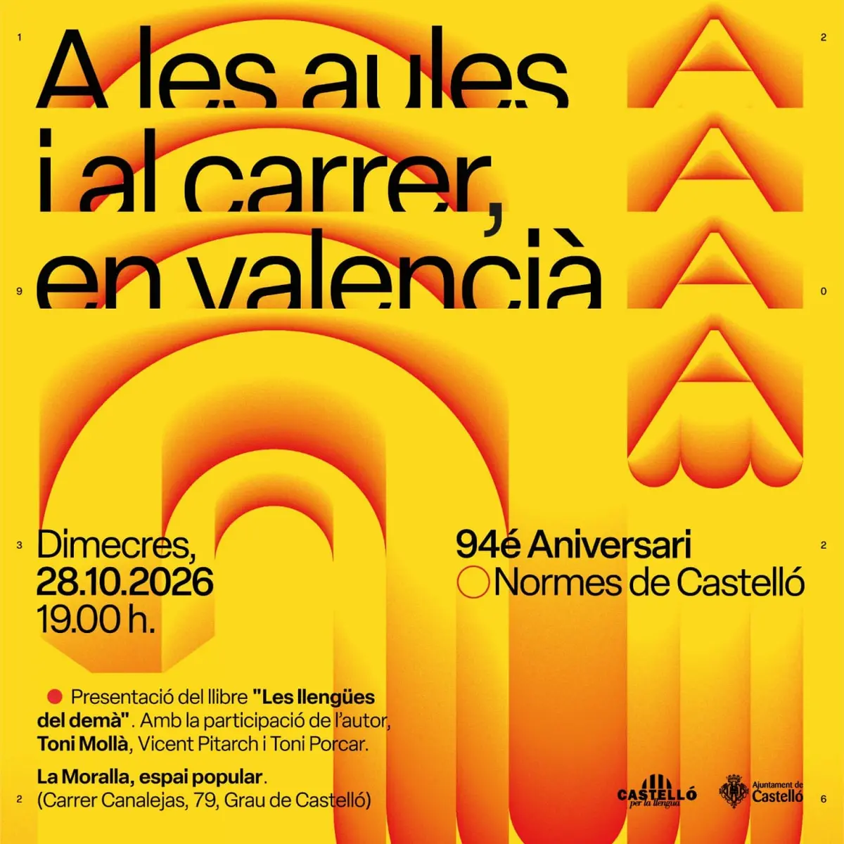 Castelló prepara una jornada de actos por el aniversario de las Normas de 1932
