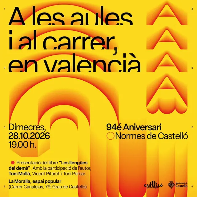 Castelló prepara una jornada de actos por el aniversario de las Normas de 1932