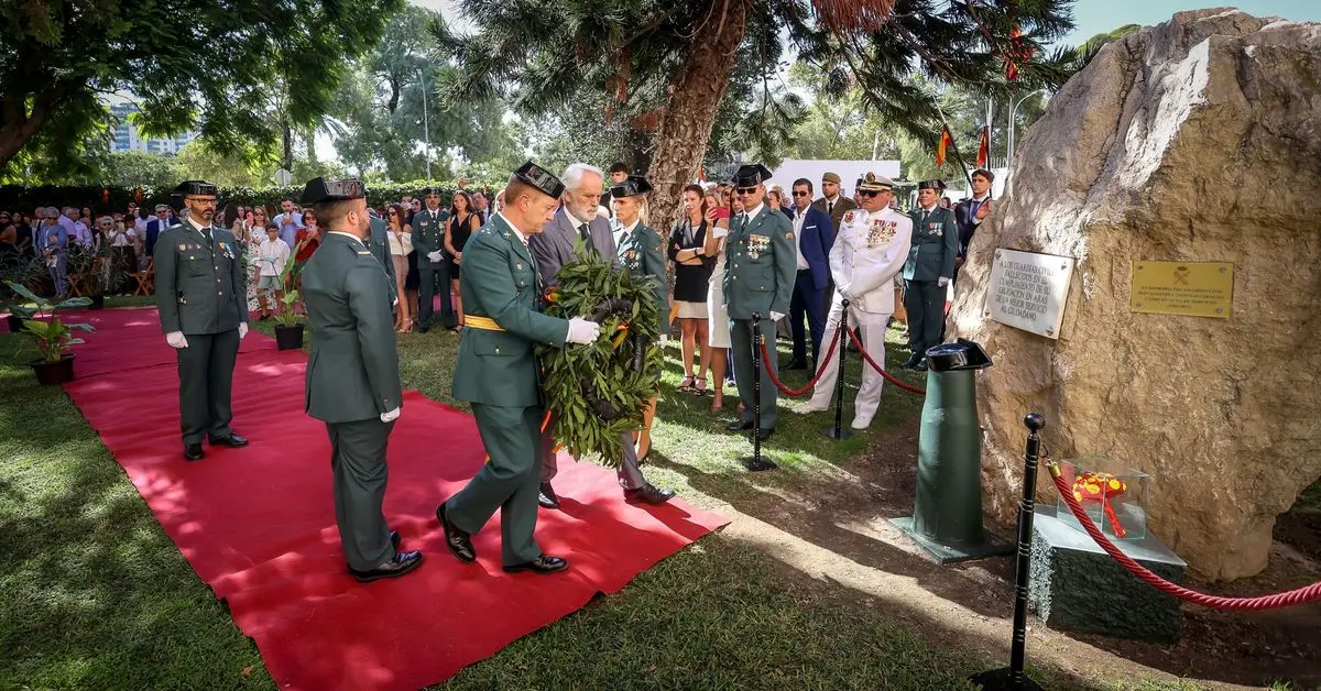 Jerez recoge en imágenes el acto dedicado a la Patrona de la Guardia Civil