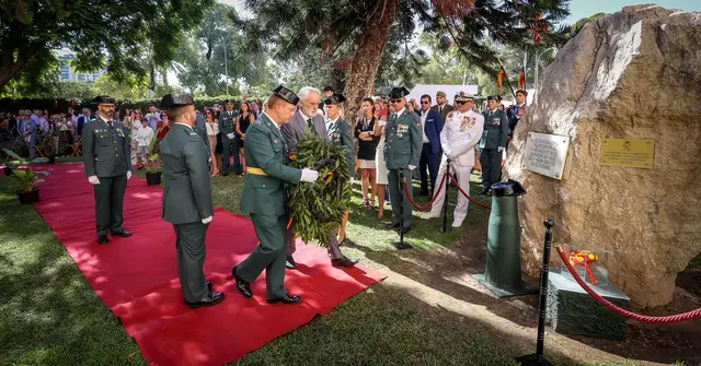 Jerez recoge en imágenes el acto dedicado a la Patrona de la Guardia Civil