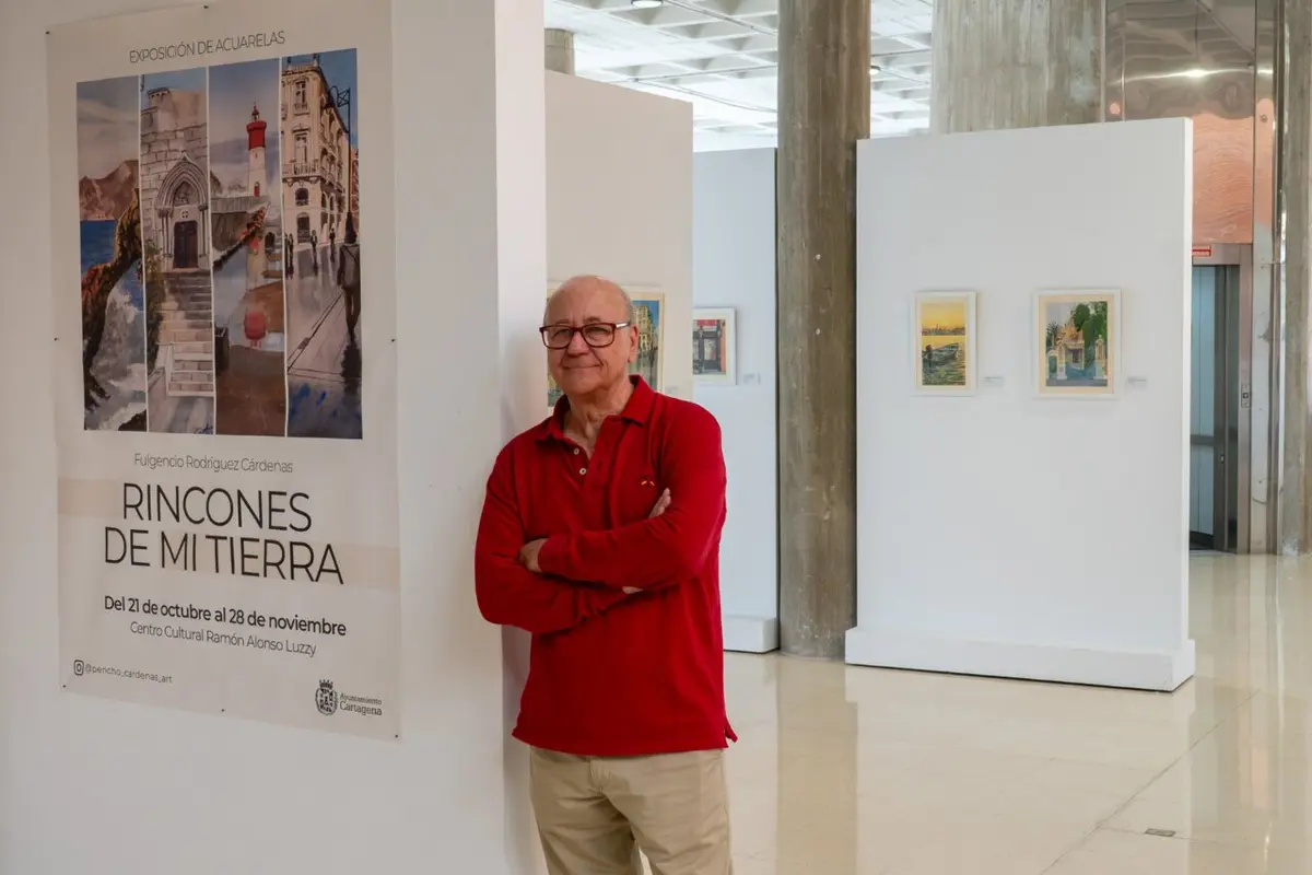 Veintitrés acuarelas llevan la mirada de Fulgencio Rodríguez a El Luzzy