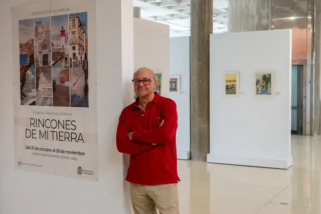 Veintitrés acuarelas llevan la mirada de Fulgencio Rodríguez a El Luzzy