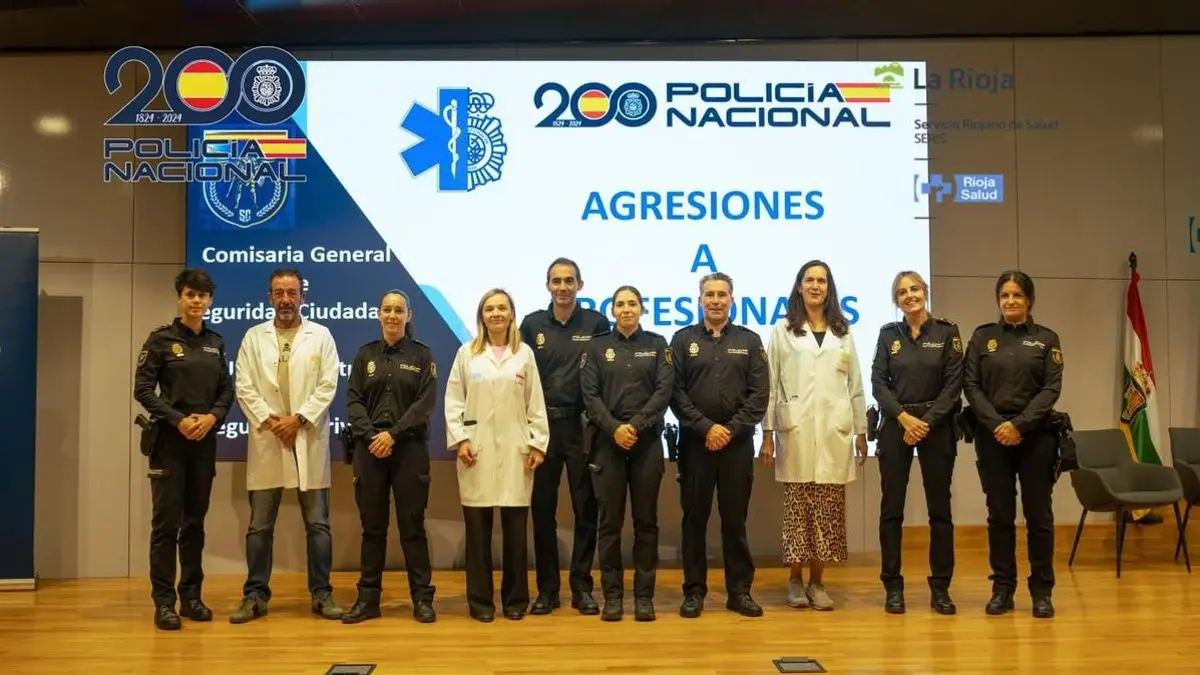 Logroño reúne a sanitarios y Policía en una sesión para prevenir agresiones