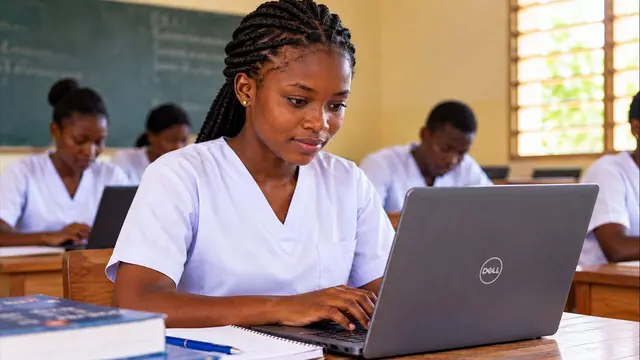 Un proyecto con apoyo desde Pamplona equipará aulas digitales para formar a enfermeros en África