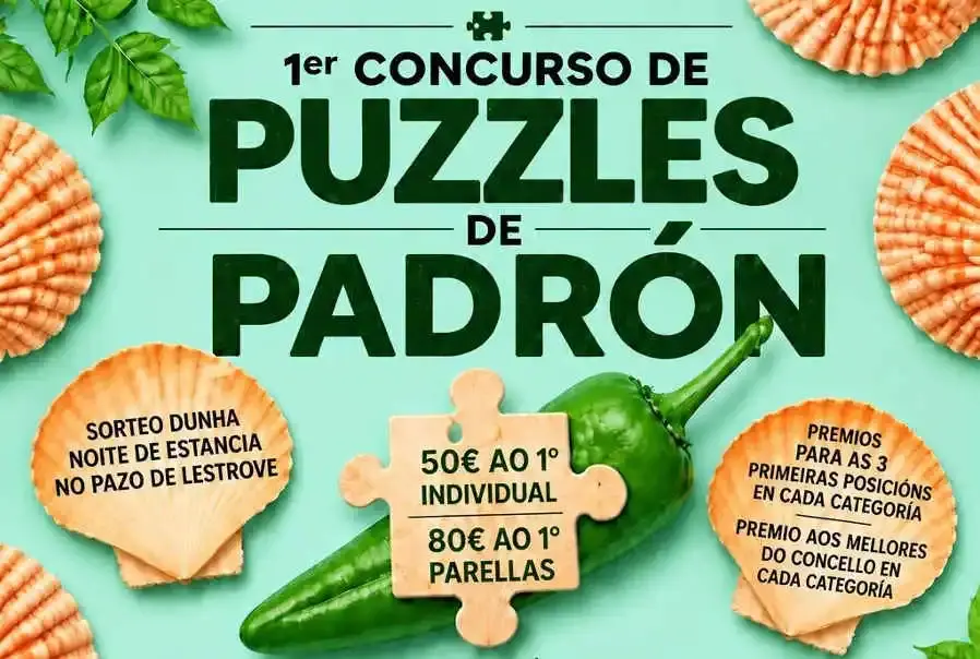 Padrón reunirá a más de 200 participantes en su primer concurso de puzzles