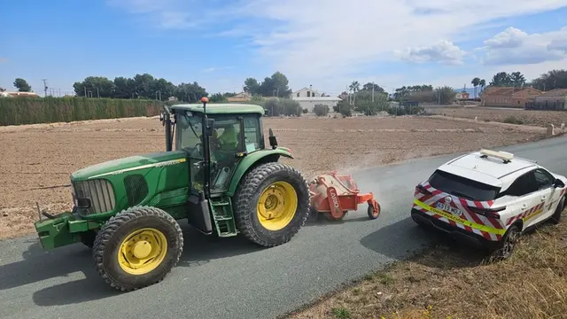 Concluye la mejora del firme en los caminos de servicio de la RM-11