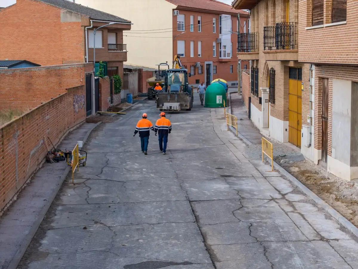 Fuensalida renueva cuatro calles con una nueva fase de obras urbanas