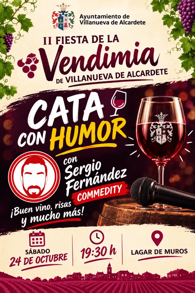 La Fiesta de la Vendimia regresa con una propuesta de vino y comedia