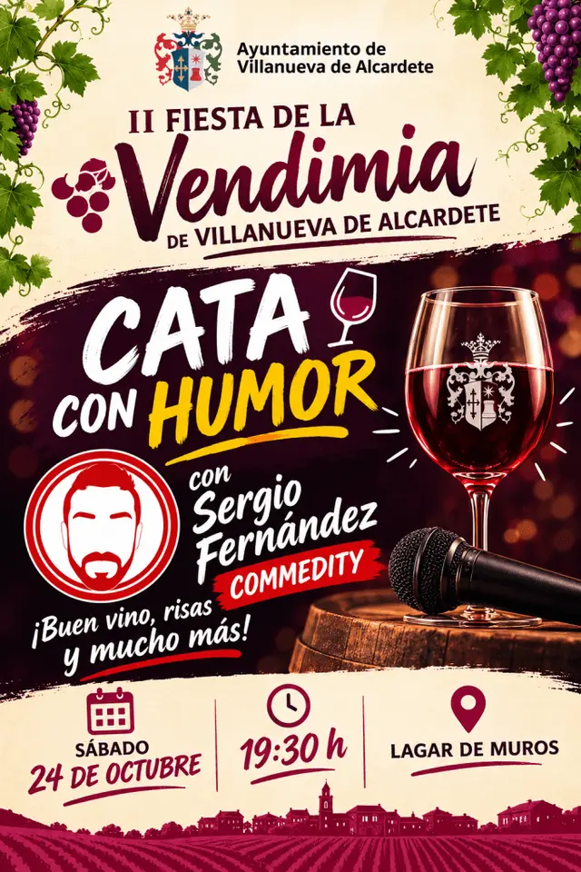 La Fiesta de la Vendimia regresa con una propuesta de vino y comedia