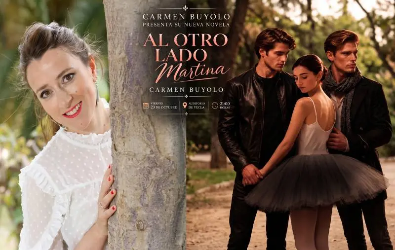 Carmen Buyolo dará a conocer «Al otro lado. Martina» en Yecla