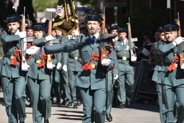 La Guardia Civil de Soria honra a la Virgen del Pilar