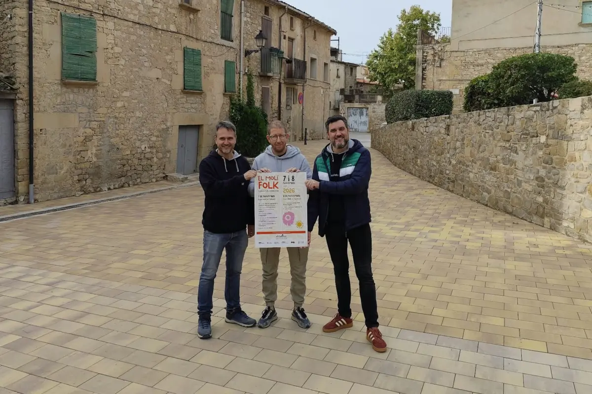 El Talladell acogerá en noviembre la segunda edición del Molí Folk