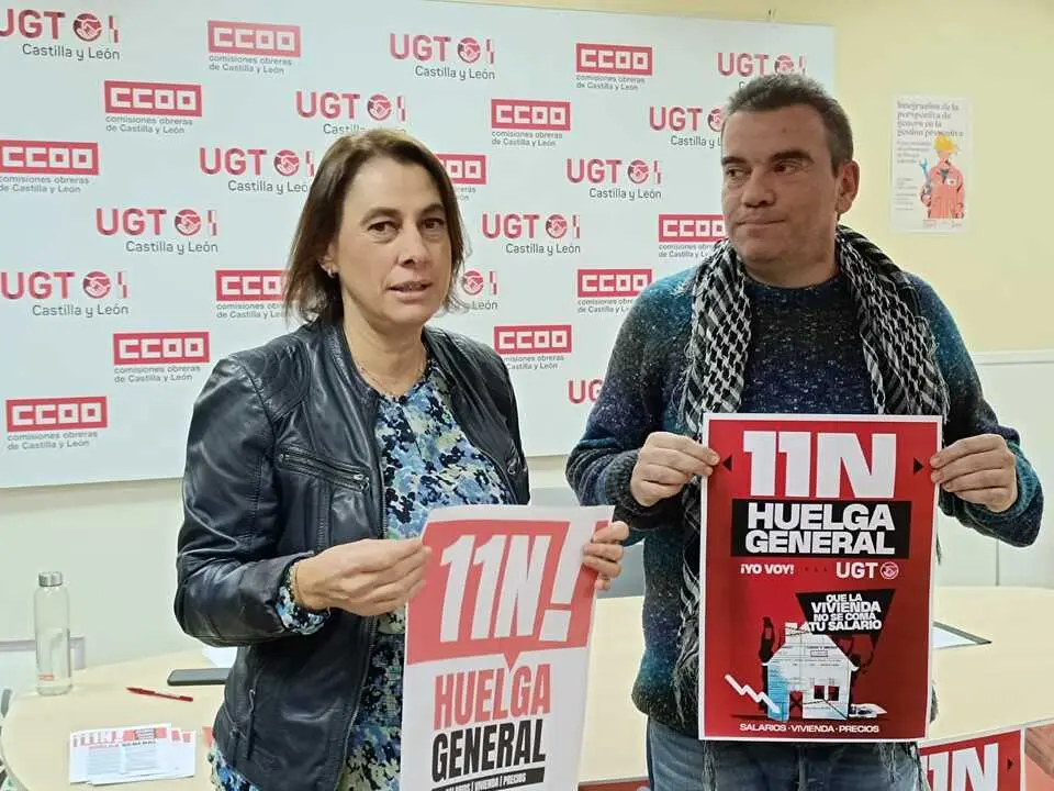CCOO Soria convoca a la ciudadanía a una huelga el 11 de noviembre