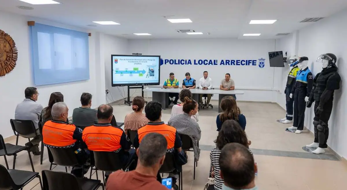 Arrecife dispone de una hoja de actuación ante el riesgo de inundaciones