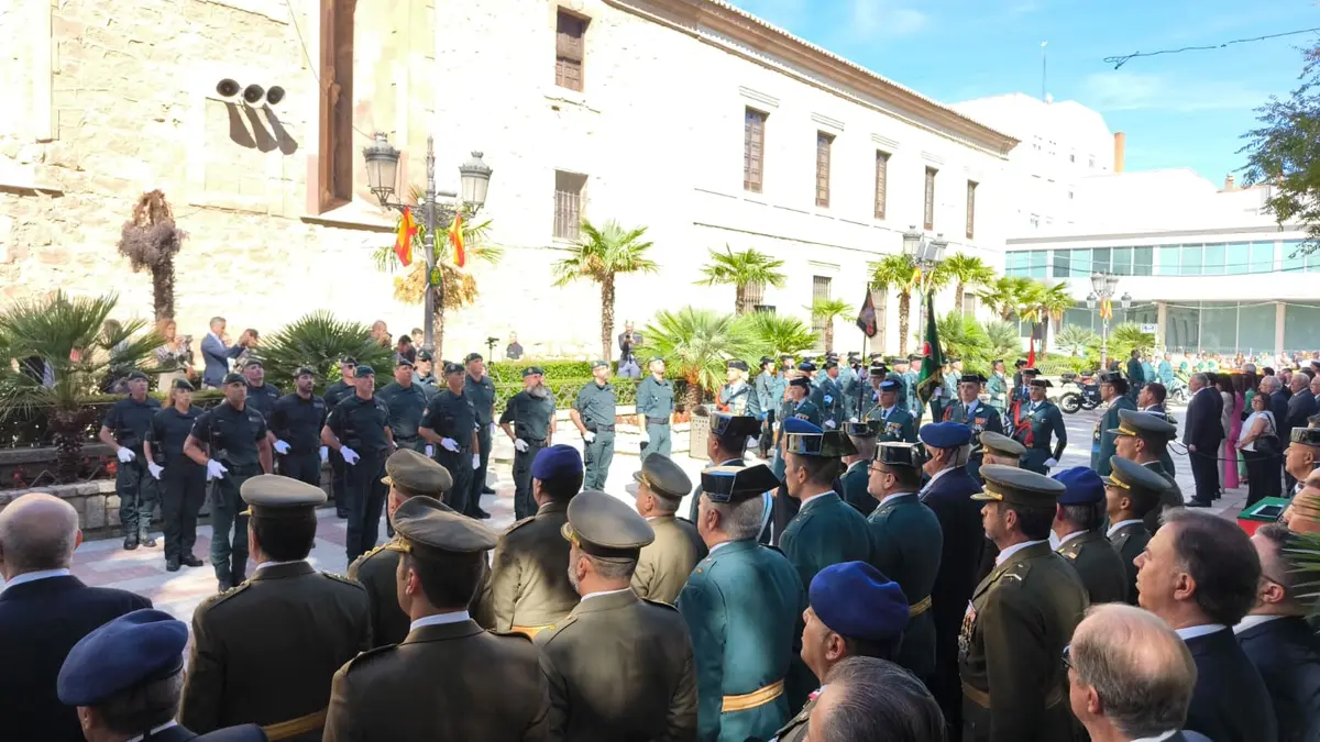 Ciudad Real acompaña a la Guardia Civil en la festividad de su patrona
