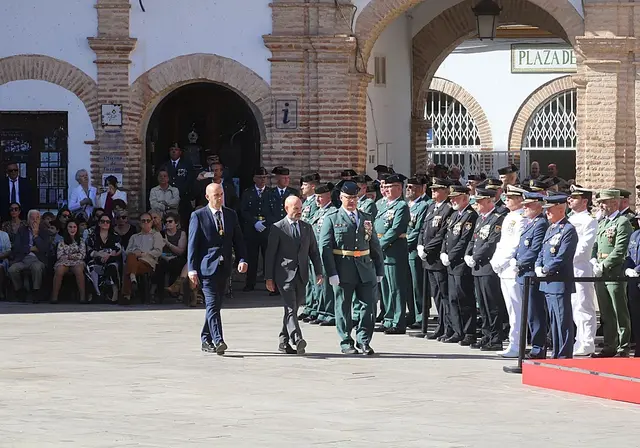 Archidona concluye su programa del Pilar con los actos centrales dedicados a la Guardia Civil