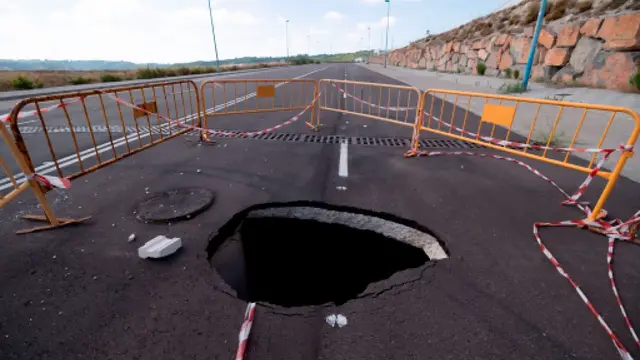 La red pluvial de Centrovía requiere una reparación de dos millones