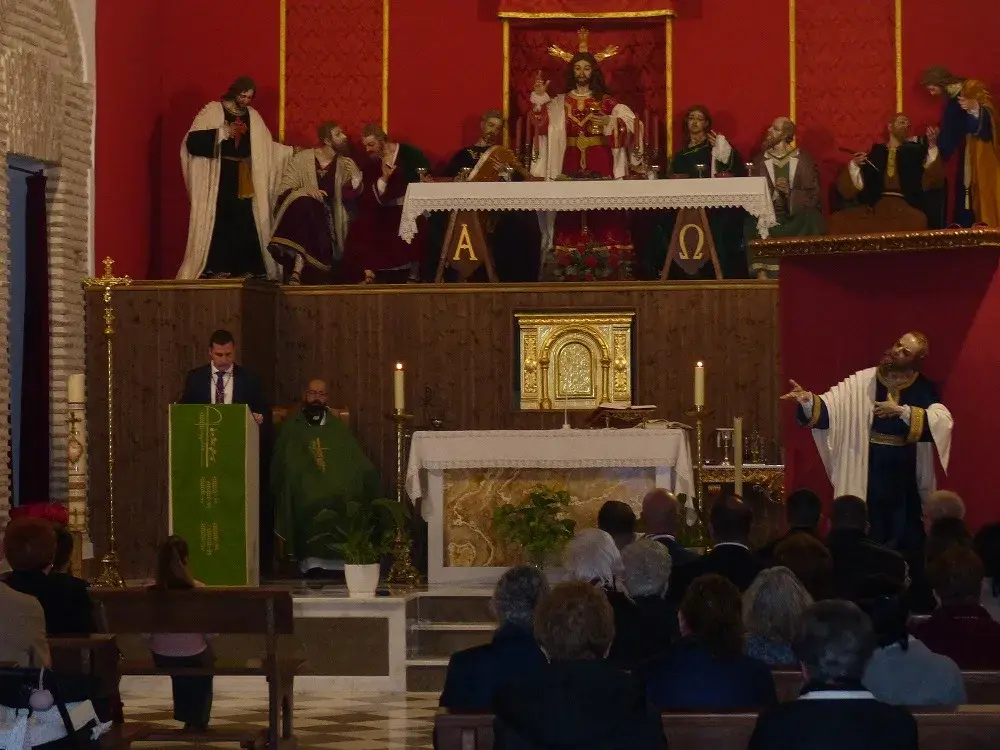 La Santa Cena de Motril bendice la imagen de San Judas Tadeo este sábado