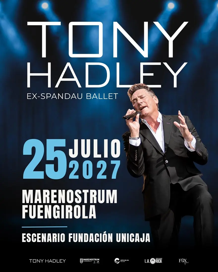 Tony Hadley se incorpora a la programación de Marenostrum Fuengirola