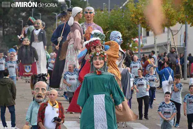 Los gigantes de Golmayo dejarán de participar en actos públicos