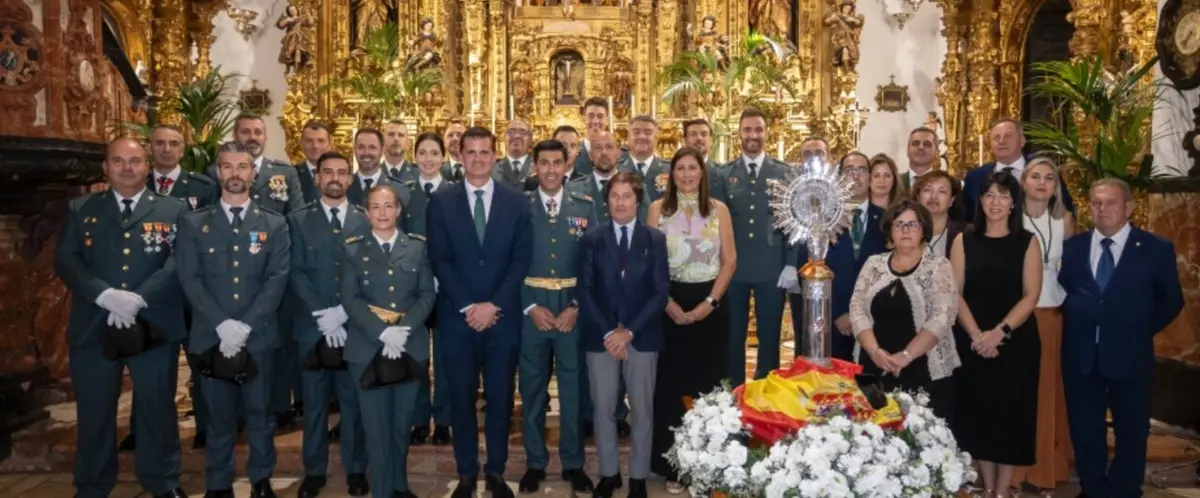 Estepa comparte con la Guardia Civil la jornada del Pilar