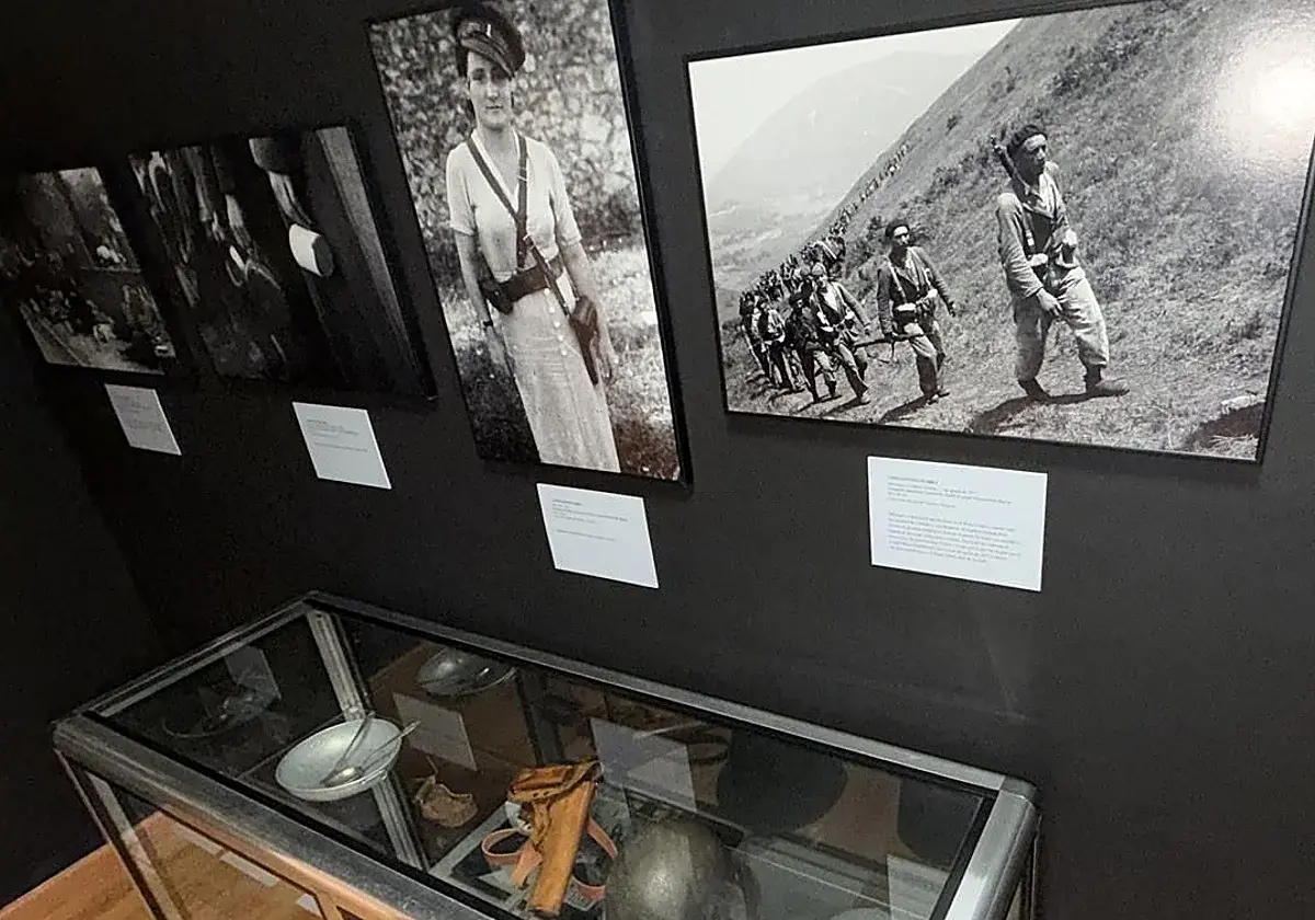 Langreo acoge una exposición sobre la guerra en Asturias a través de fotografías inéditas