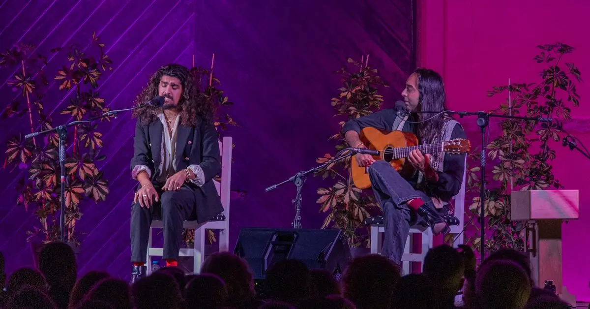 Flamenco y pintura se encuentran en la Fábrica del Pilar de Motril