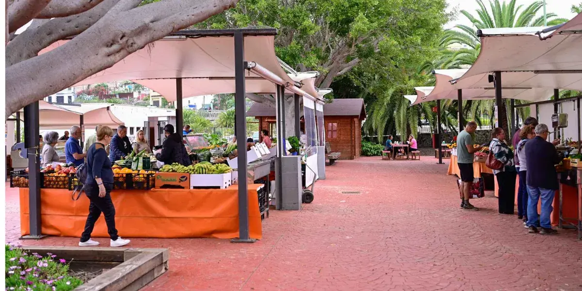 San Lorenzo ofrece cada domingo un mercado con 26 puestos de producto local