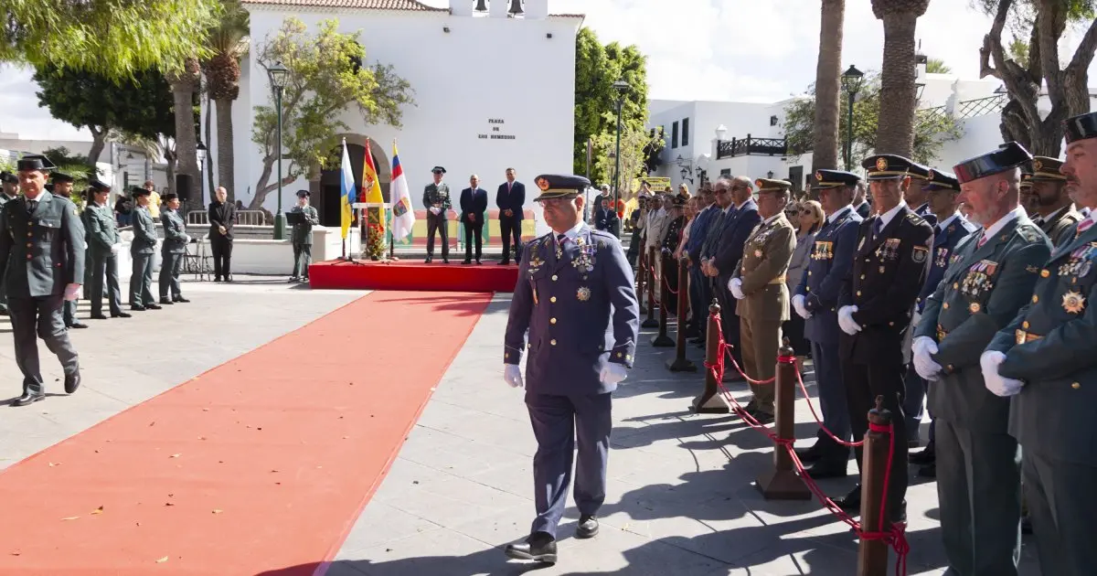 Yaiza acoge la celebración de la patrona de la Guardia Civil