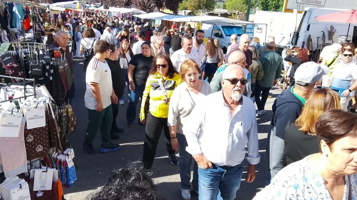 Villablino reúne a más de 500 puestos en una jornada de la Feriona