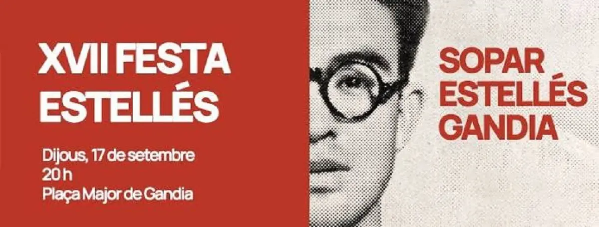 La cita dedicada a Estellés vuelve a Gandia el 15 de octubre