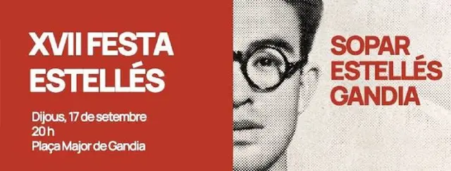 La cita dedicada a Estellés vuelve a Gandia el 15 de octubre