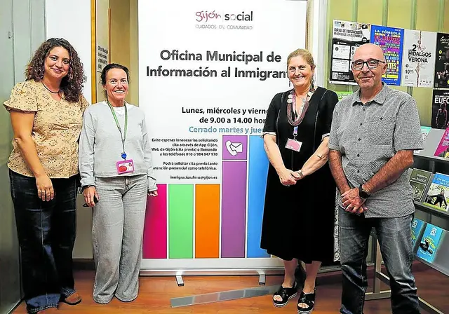 La oficina gijonesa de inmigración alcanza su 25 aniversario con más atención