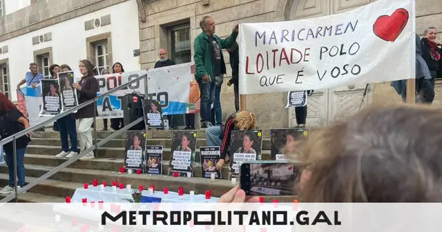 Una concentración en Vigo recuerda a Maricarmen y reclama medidas de vivienda
