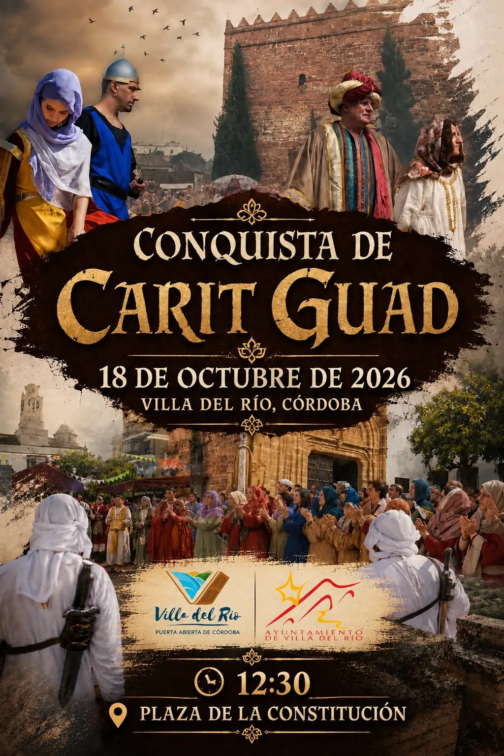 La Plaza de la Constitución acogerá la representación de Carit Guad