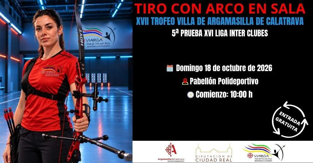 Argamasilla celebrará este domingo su 17º trofeo de tiro con arco