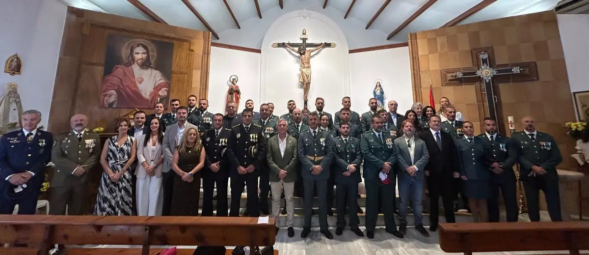 Manilva celebra en Sabinillas una misa por la Hispanidad y la Virgen del Pilar