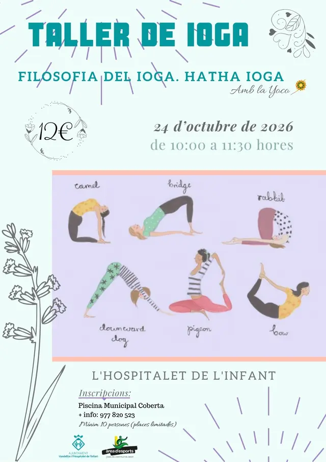 Filosofía y práctica del yoga, en un taller previsto en l’Hospitalet de l’Infant