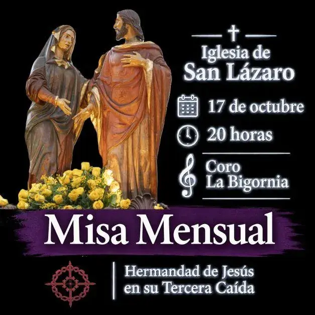 San Lázaro acogerá una misa en memoria de hermanos y familiares fallecidos