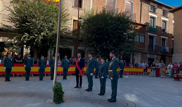 Monzón celebra el Pilar con su Guardia Civil como Puesto Principal de Aragón