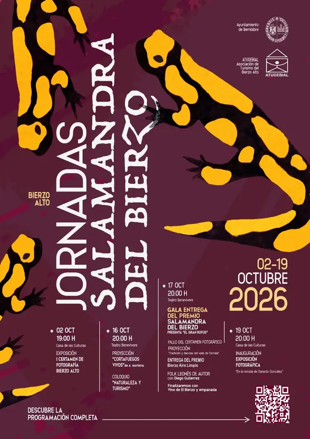 Bierzo Aire Limpio recibirá el Salamandra del Bierzo 2026 en Bembibre
