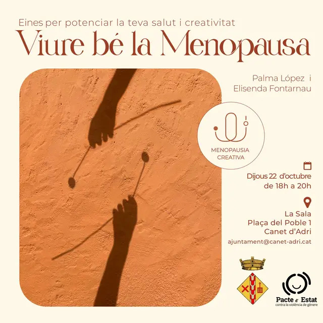 Canet d’Adri programa un taller sobre bienestar durante la menopausia
