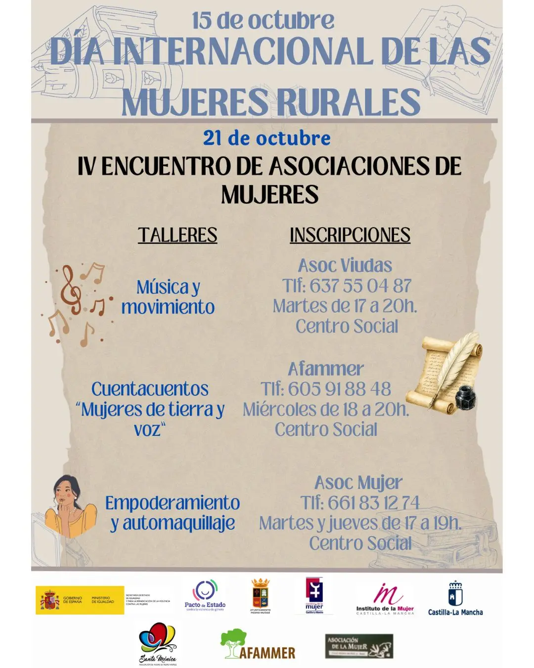 Pedro Muñoz recupera su encuentro de asociaciones de mujeres