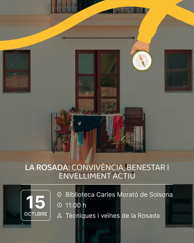 La experiencia de vivienda cooperativa de La Rosada se presenta en una charla abierta