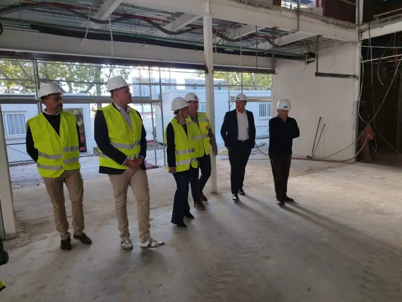 La reforma y ampliación del Quique Blas ya supera la mitad de su ejecución